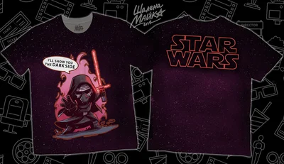 Футболки с полной запечаткой: star wars (10)